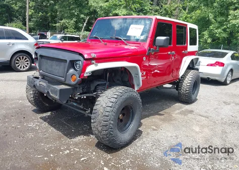 2009 Jeep Wrangler Unlimited X из США, поврежденный, VIN 1J4GA39199L774794